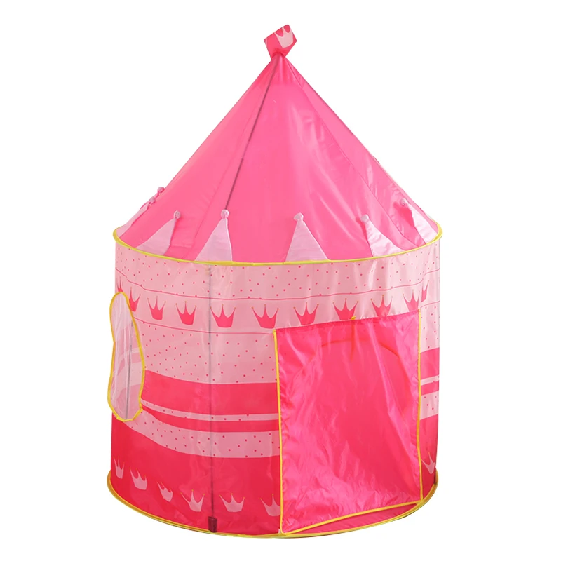 colorful fine workmanship reuse material easy install foldable kids toy tent