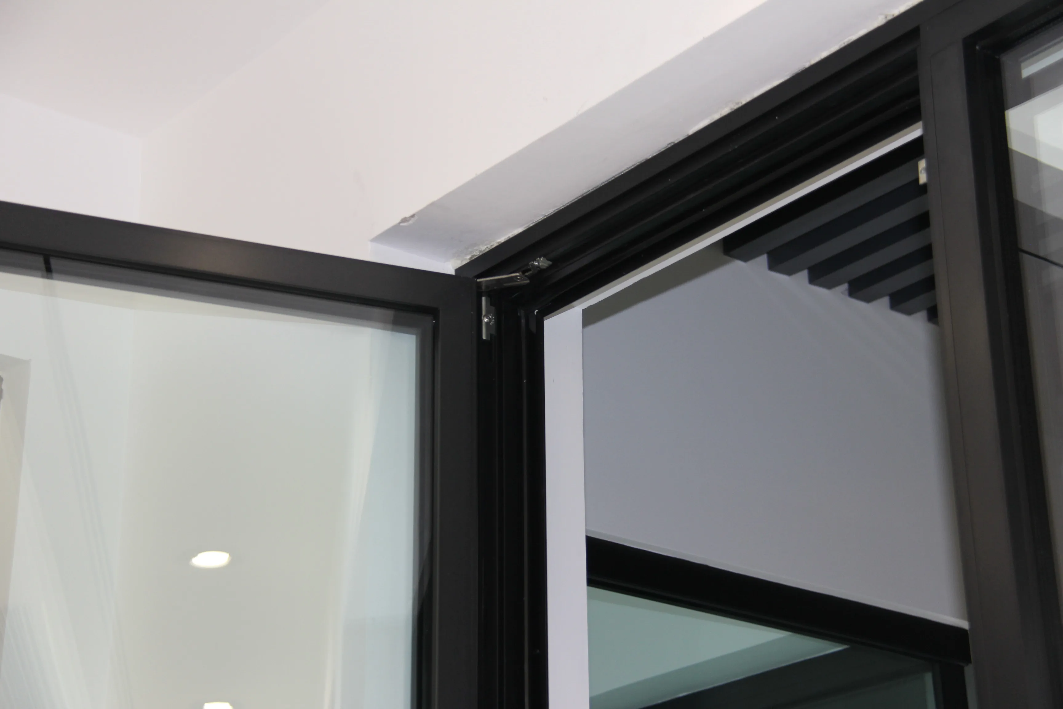 Joyfident australian standard burglar bars design naco frame double hug sash aluminium window lock for top hung window