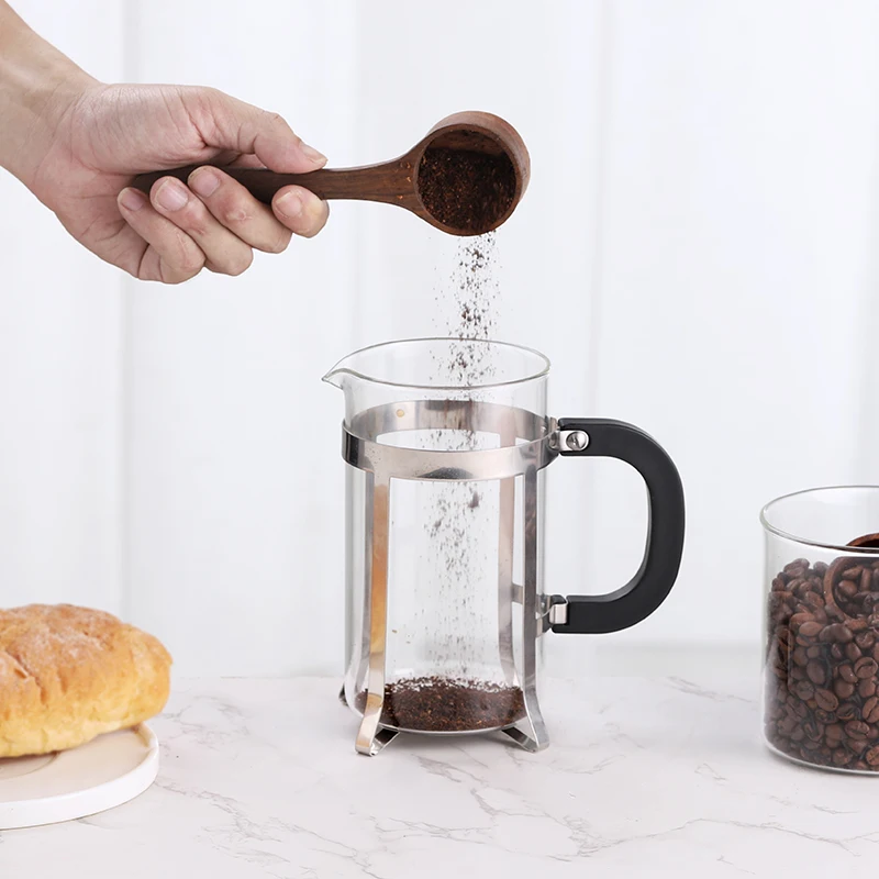 XINXIN 304 Grade Stainless Steel Heat Resistant Borosilicate Glass Tea Maker French Press Coffee Maker Tumbler
