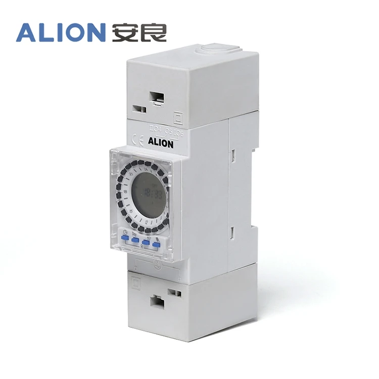ALION AHC841 220V AC DIN Rail Lcd годовой цифровой таймер