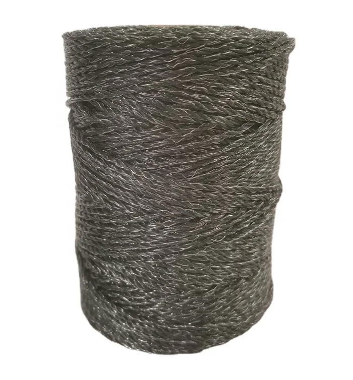 high UV protection electric fence poly wire twisted plastic wire for farm horse and cattle grazing