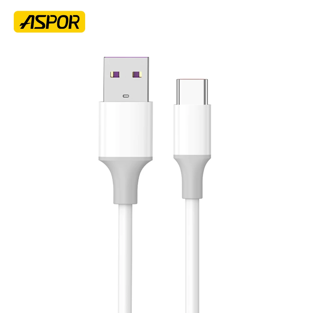 ASPOR Cheap Price  1M Micro 5A Super Fast Charging Data Cable  lightneing for Iphone Cable Usb Cable Type-c
