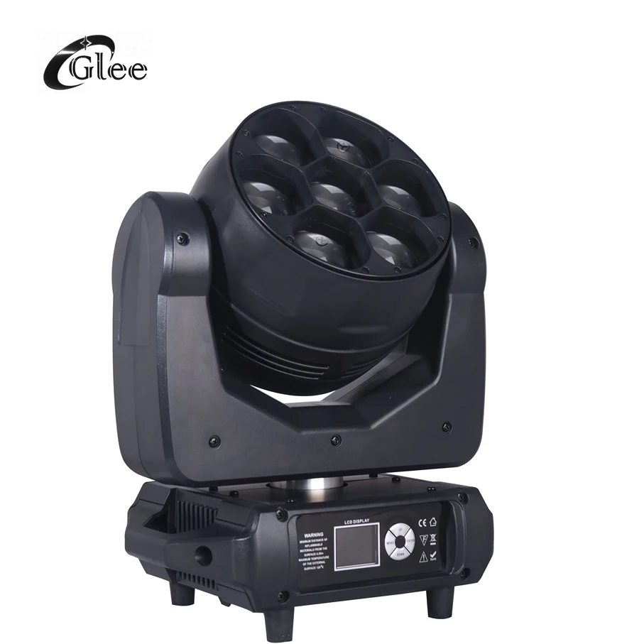 7*40W RGBW 4in1 Led Super  Led Zoom Beam Wash Moving Head