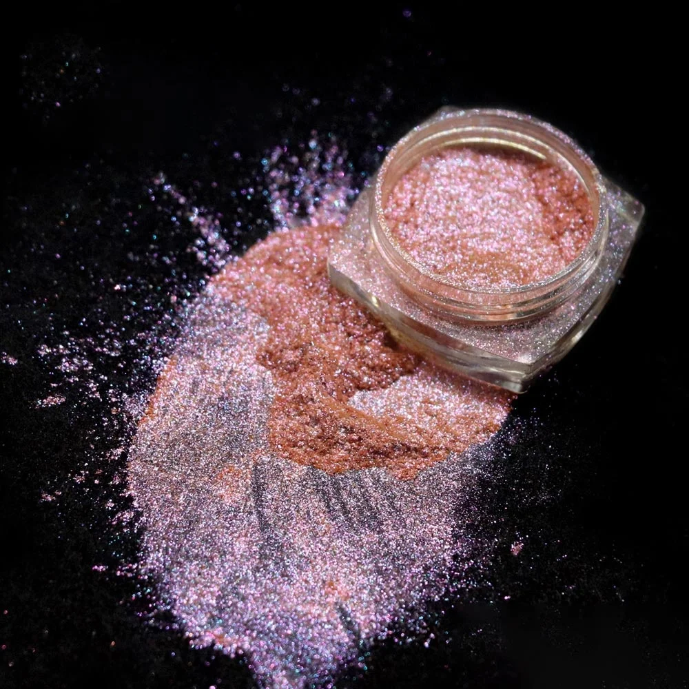 Reasonable price loose rose gold neon powder pigment eyeshadow