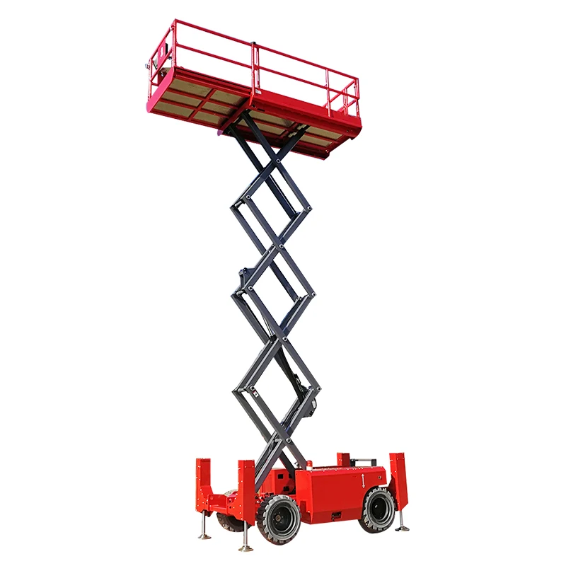 DX10RT 10 м 8 самоходные пересеченной местности Diesel Economy Scissor платформы лифт запчасти