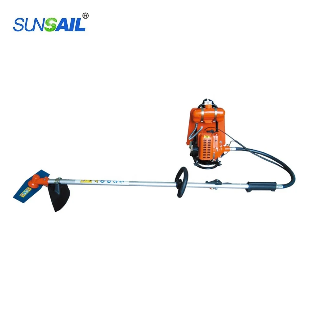 hand-pushing 2 in 1  gasoline grass trimmer machine