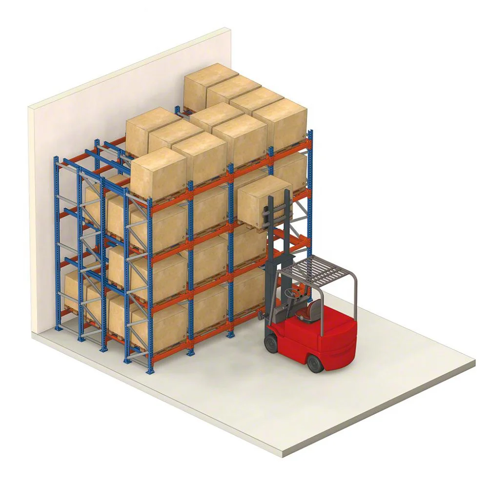 Push Back Pusher Mobile Racking Shelving For Rack Shelf Shelves