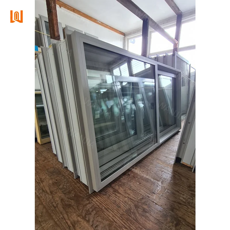 WANJIA Bulk Interior Custom Glass Windows House Home Sliding Windows Double Glazed Aluminum Sliding Windows