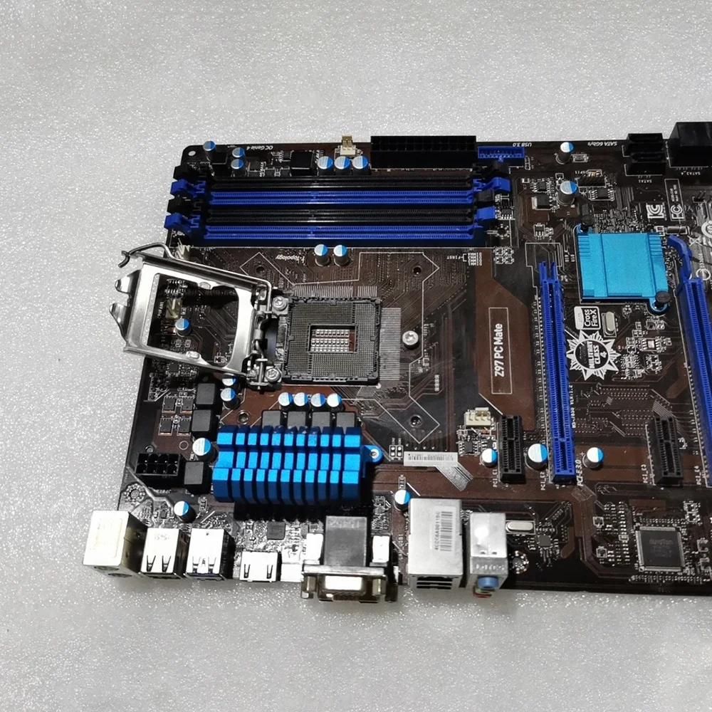 Материнская плата для ПК Msi Z97 LGA1150 DDR3 32 Гб SATA3 USB3.0 с поддержкой I7 ATX