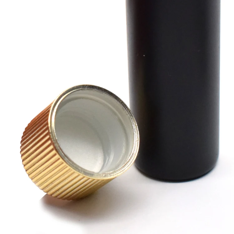 child resistant child proof frosted colored borosilicate cigar tube glass container bottle tubing packaging