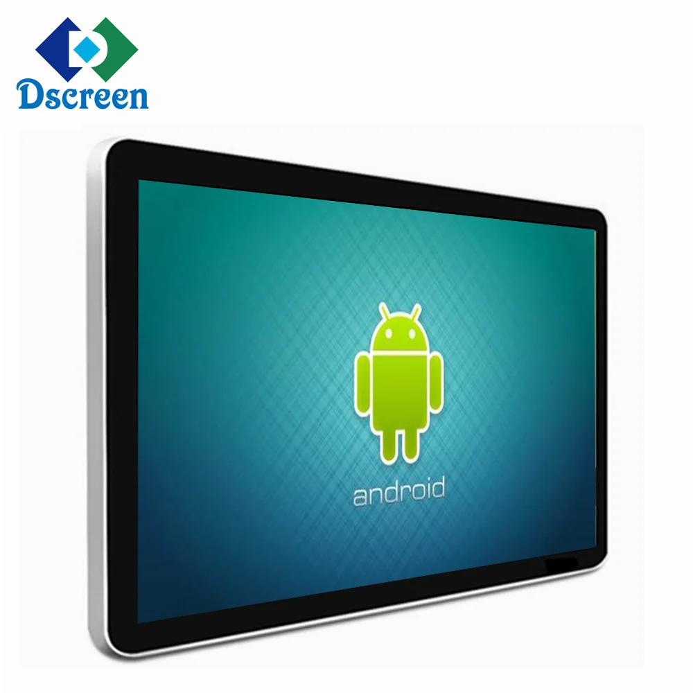 Wall Mounted Vertical Horizontal Digital Signage Totem LCD TV Touch Screen Kiosk Advertising Display for advertising