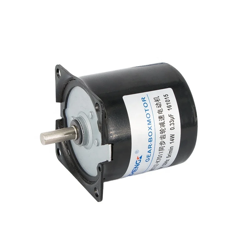 60KTYZ Speed Reducer Linear Actuator Ac Synchronous Induction Motor 220V 14W