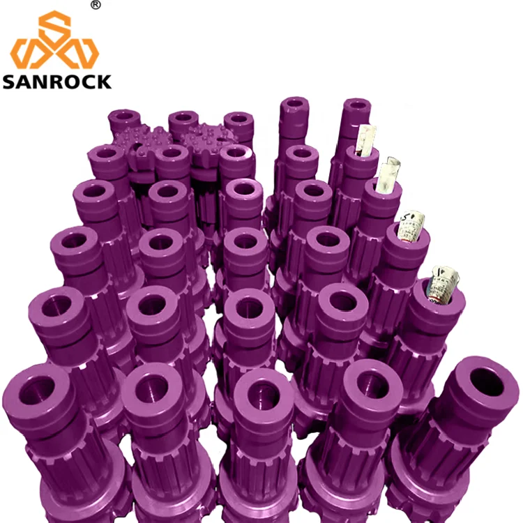 QL50 140mm DTH hammer button drill bit water well drilling high air pressure DTH drill bit