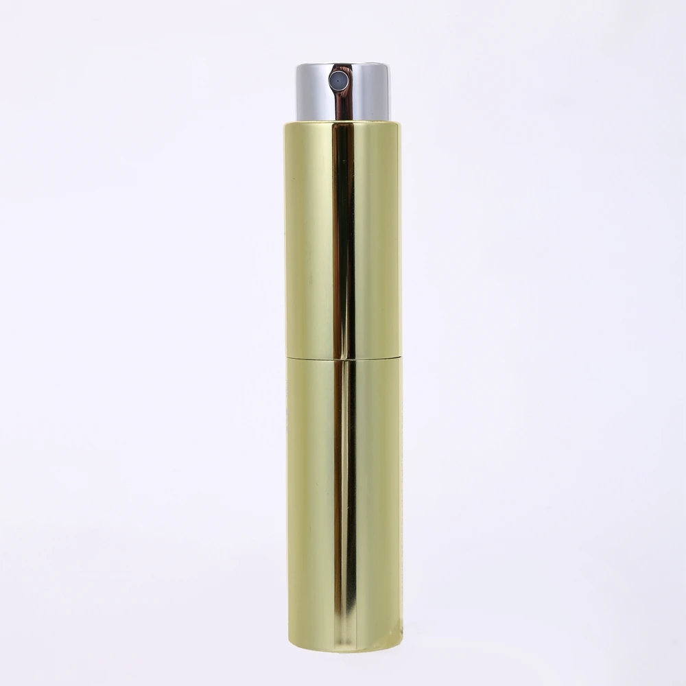 
Novelty 8ml aluminum fancy perfume spray bottle with glass bottle  (1600254002216)
