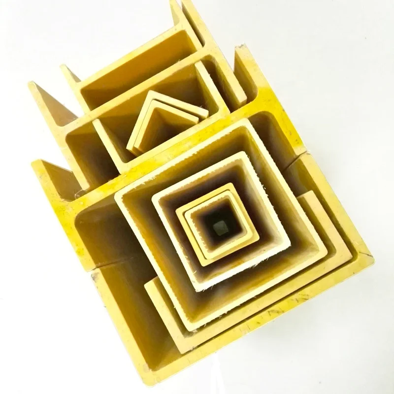 Kick Plate I,H,Y,T Shape Equal L Angle C-Channel Stair Nosing FRP Pultruded Profiles