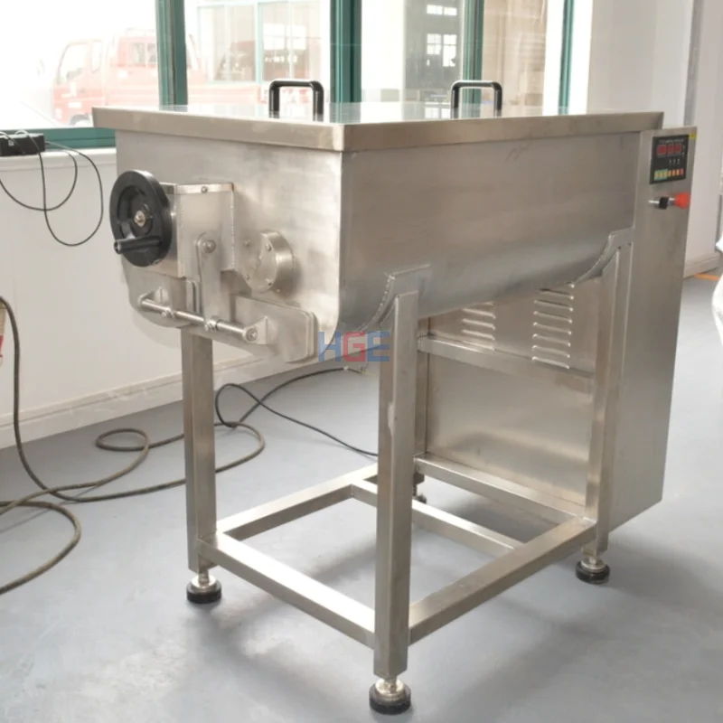 Stainless steel meat mixer machine meat blender pork fish meat blender for sausage processing