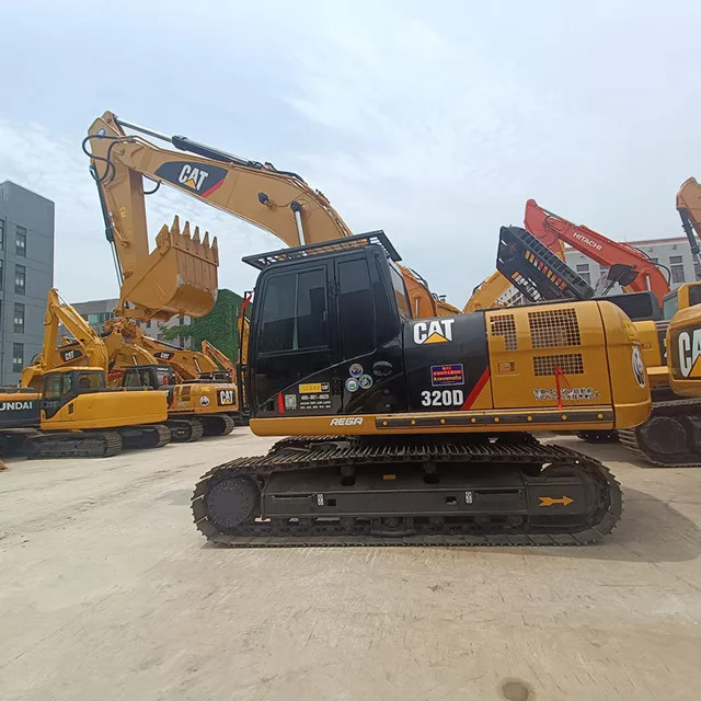 Лидер продаж Подержанный мини-экскаватор Caterpillar 320D в хорошем рабочем состоянии с основными компонентами по низкой цене