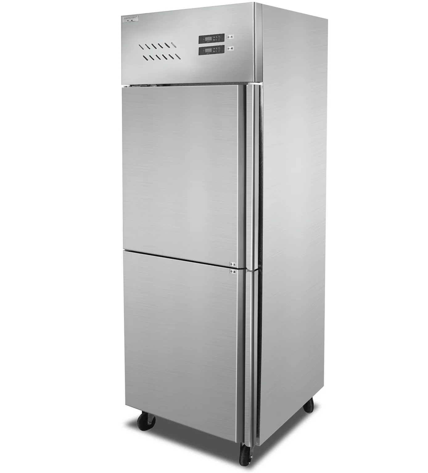 American style commercial stainless steel 6 doors upright freezer /Freezer Refrigerator