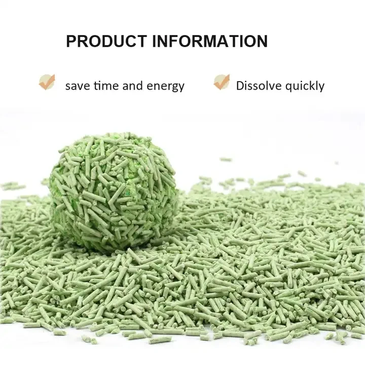 Clumping Fast 20 Tons FINE ROUND SHAPES Pink Tofu Okara Cat Litter Litter Sand Cat Tofu