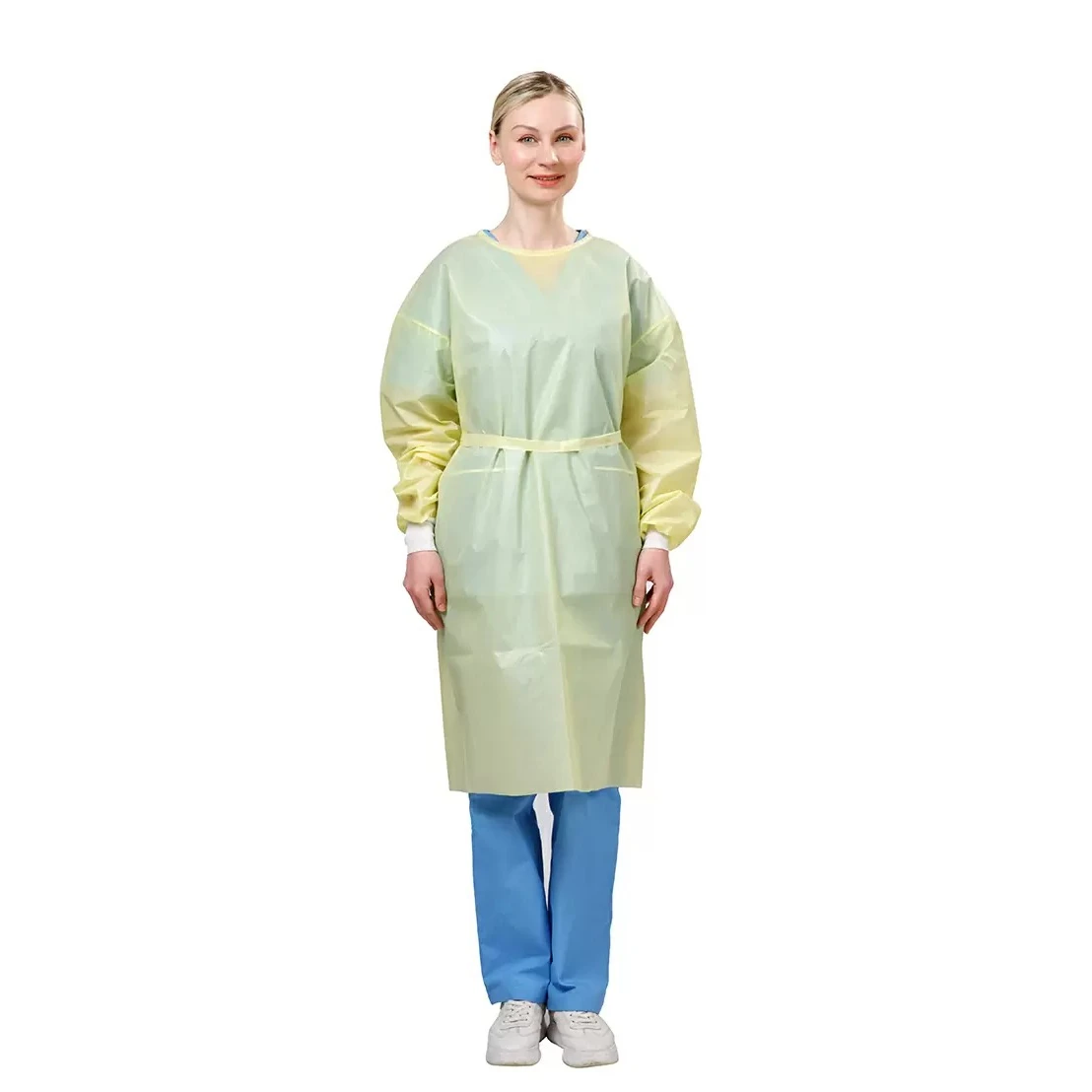EN13795 Standard Sterile Surgical Gowns AAMI Level 3 Medical Disposable Isolation Gown