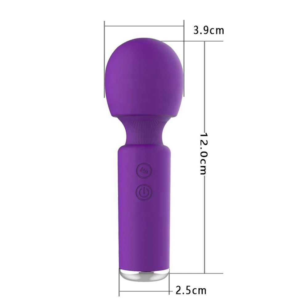 Palm Size Wand Mini Electric Personal Massager for Woman Muscle Tension Back Neck Foot Leg Massager