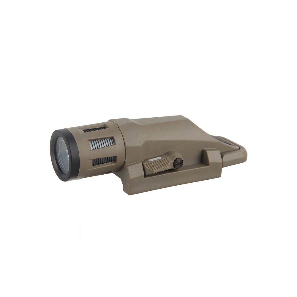 LUGER Tactical Gen 2 LED Flashlight Hunting Light 20mm Mount Scout Accessories Tan Color