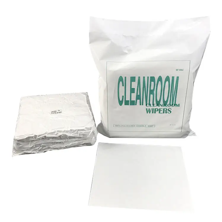 Class100 1009SLE Cleanroom Wiping Cloth Cleanroom Wipers 100% Polyester Cleaning Wiper For Lab General Cleaning