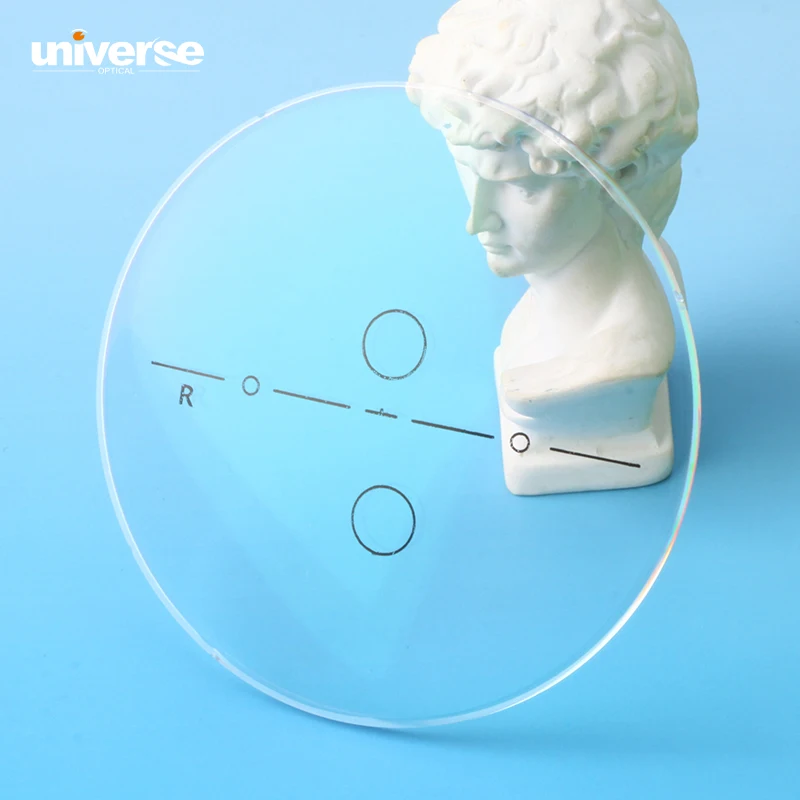 Universe HMC Multifocal WideView Glass lenses optical Anti blue light progressives 75mm lenses