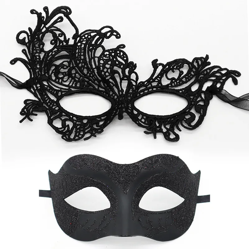 Venetian Costume Carnival Halloween Plastic Cosplay Costume Men Women Eyemask Masquerade Mask