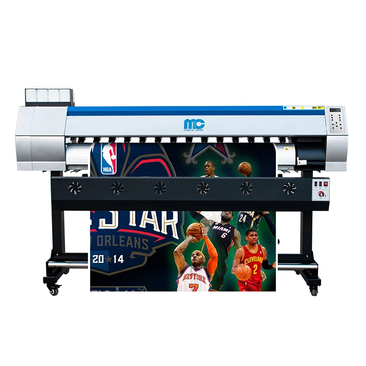 MC 1.6m 1.8m Size Imprimante Grand Format Wide Eco Solvent Printer Sublimation Printing Plotter
