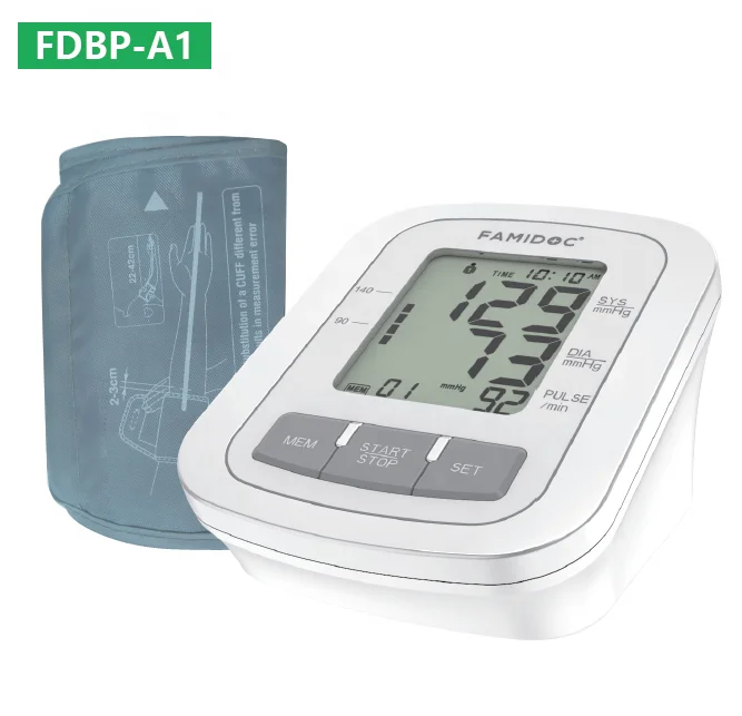 Cuff Upper Arm BP Machine Sphygmomanometer Blood Pressure checking Meter Household Electric Digital Tensiometer