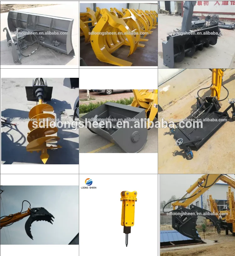 backhoe loader for farm, ranch, construction site use