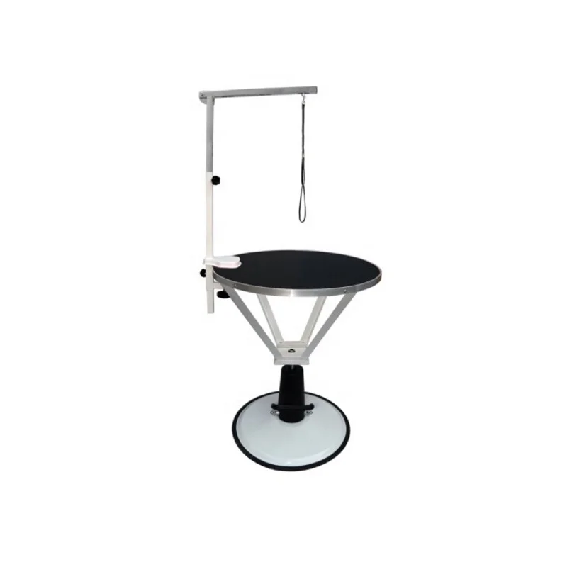 Manufacturer Lifting Adjustable Height Hydraulic Round Dog Grooming Table