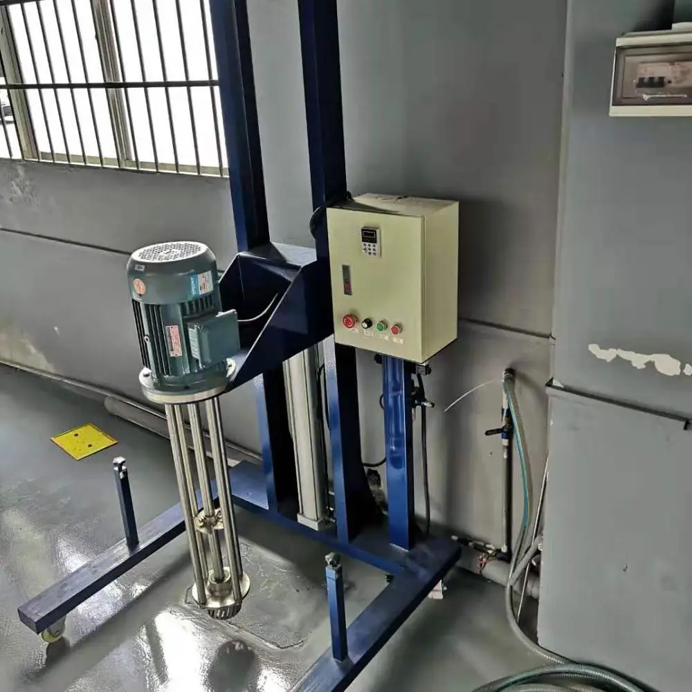 High Shear Dispersing Hydraulic Lifting Emulsion Homogenizer