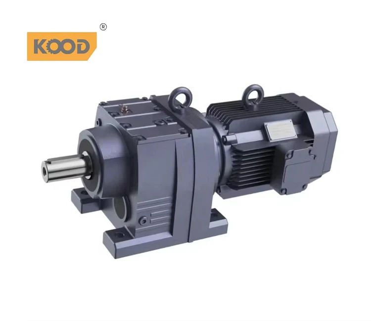 KOOD фланцевое крепление на ножке R37 R47 R57 R67 R77 R87 R98 R107 R137 R147 R167 Редукторная головка электродвигателя переменного тока с адаптером IEC