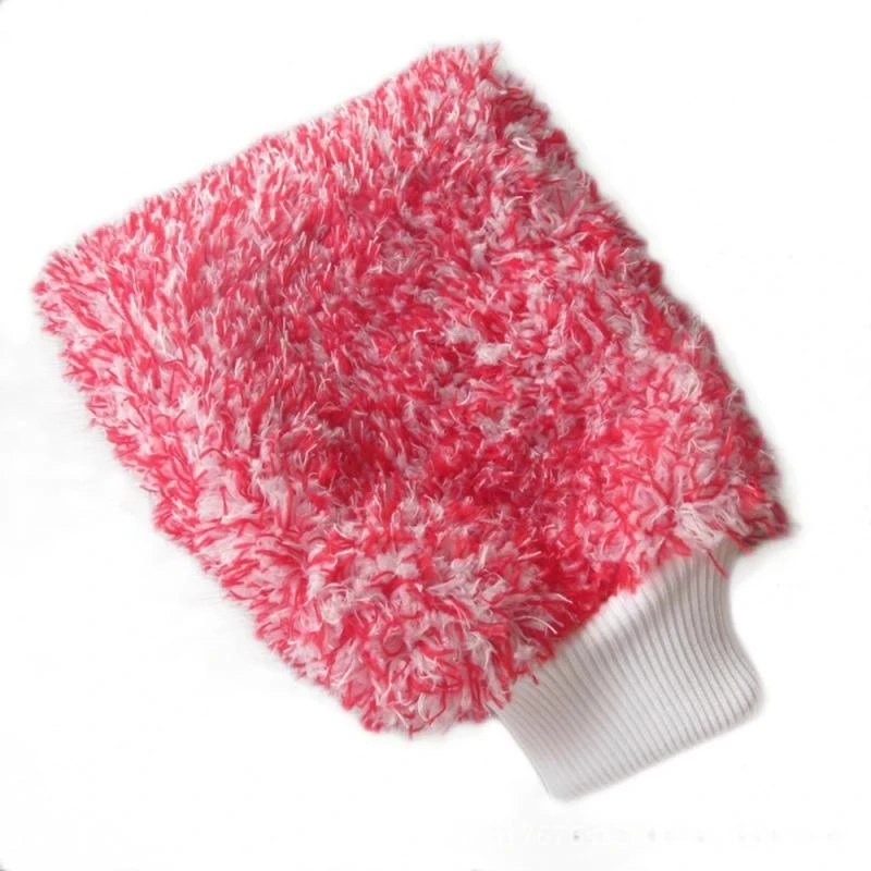 MultiFunction Car Washing Gloves Soft Microfiber plush High Density Cleaning Super Absorbancy Car Cleaning tool