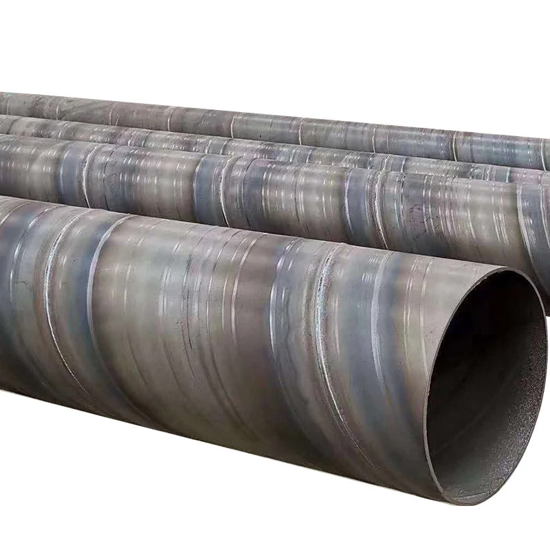 China carbon steel 3000 MM Sprial Steel Pipe SSAW Pipe For Water Transportation