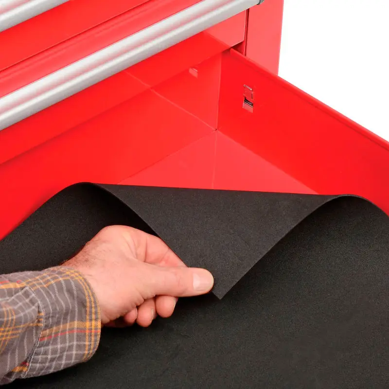 Ball Bearing heavy load tool trolley cabinet tool cart with 6 drawers