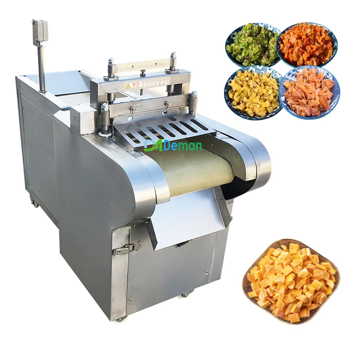 high quality dried jojoba palm date dicer cutter jujube date cutting machine dry fruit mango raisin kiwi dicing machine