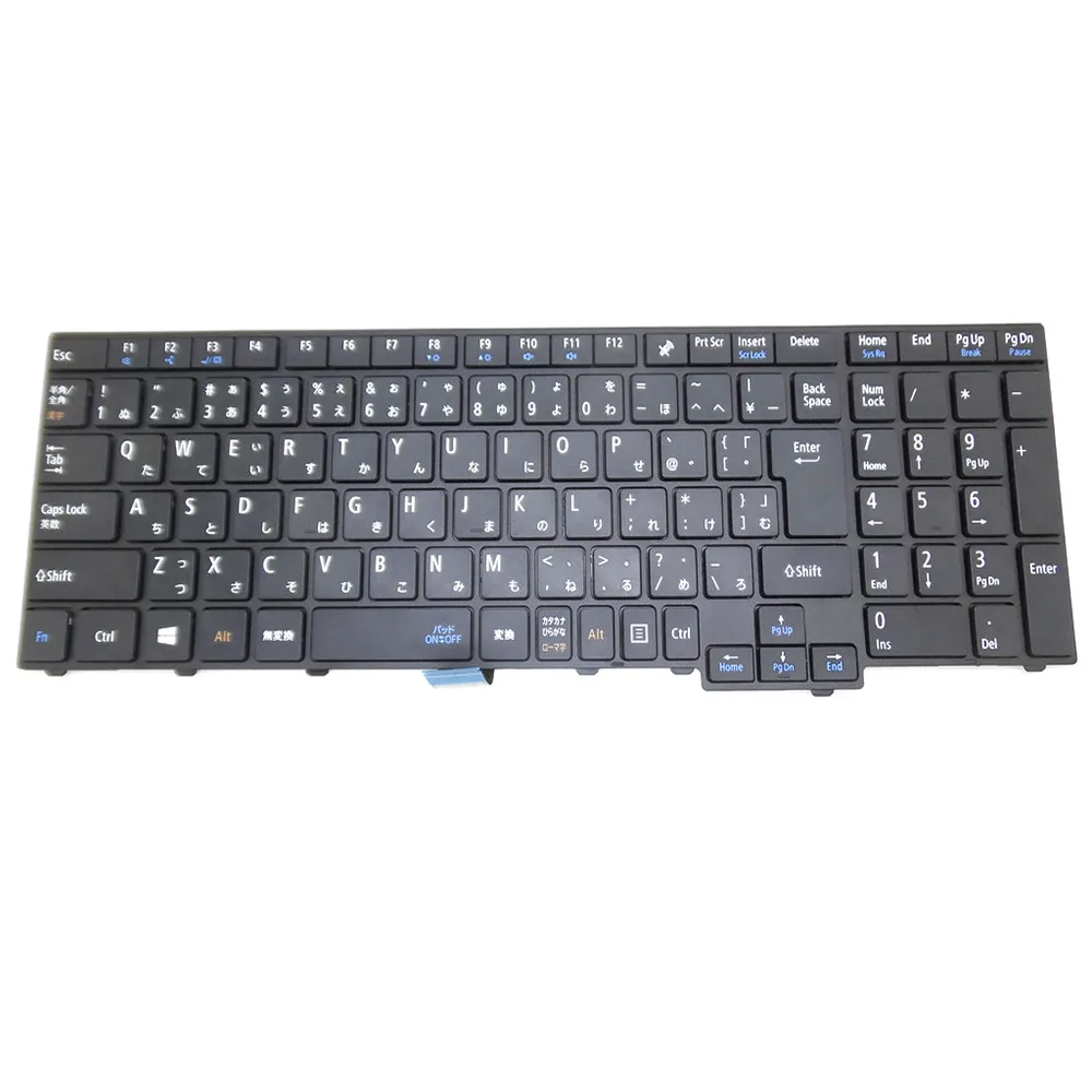 Клавиатура для ноутбука NEC VersaPro VJ18E/X-V VJ18EX-V PC-VJ18EXZGV японский JP JA черный с цифровая клавиатура новый