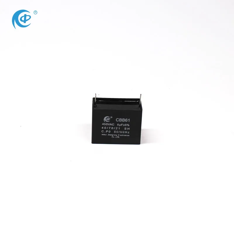 250v 0 65 мкФ/1 35 мкФ cbb61 конденсатор с алюминиевой