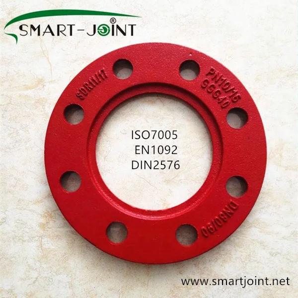 ISO7005 EN1095 Ductile Iron Flange for HDPE Flange Adaptor