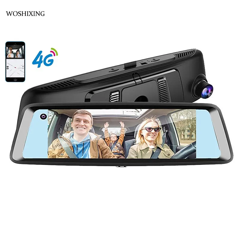 Новое зеркало заднего вида 4G встроенная двойная камера монитор видеорегистратор автомобильные зеркала сиденья безопасность детей A10 1080P