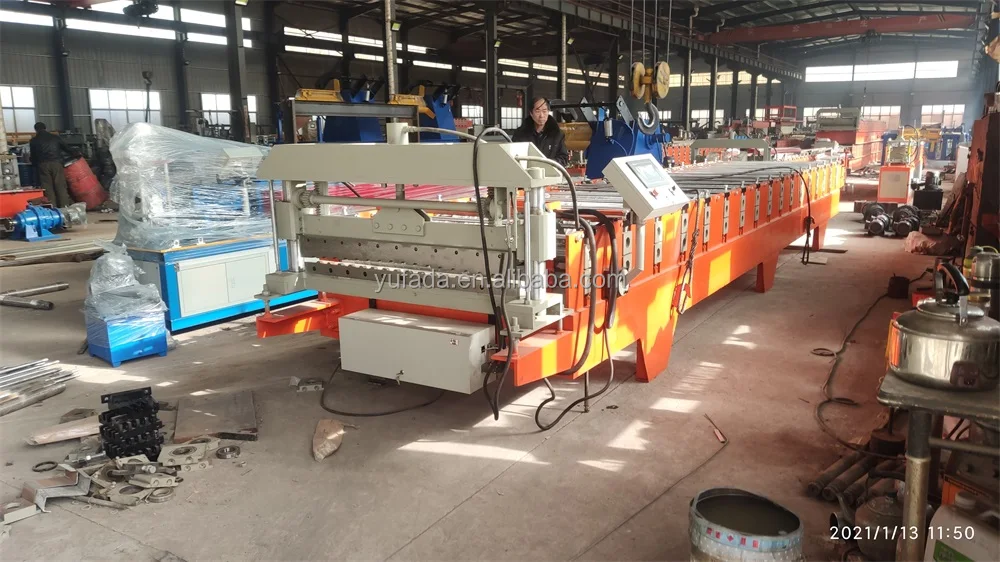 Customized high speed mini rib metal roofing/wall panels cold roll forming machine price