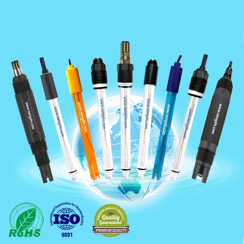 Длительный срок службы, стабильный чувствительный высококачественный стеклянный корпус, онлайн pH-датчик, pH-электрод, pH-зонд, от-15 до 130 градусов Цельсия