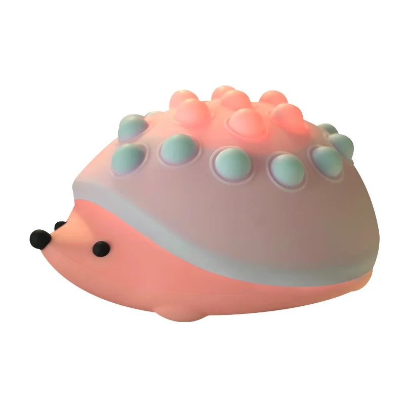 Colorful Silicone Animal LED Night Light Kids Sensor Control Mini Rechargeable USB Touch Power Generation 5V Battery Bedroom Use