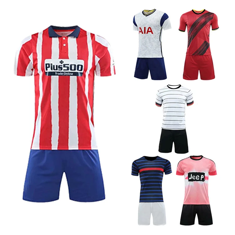 
Custom Real Cheaper football kits full set soccer kit camisas de time tailandesa atacado original soccer shirt football jearsy 