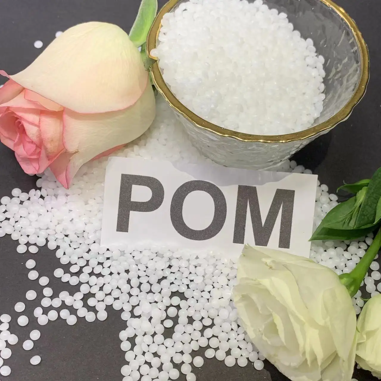 Raw material wholesale  High liquidity White Polyoxymethylene POM Plastic Granules for Plastic Industry /POM F20-03