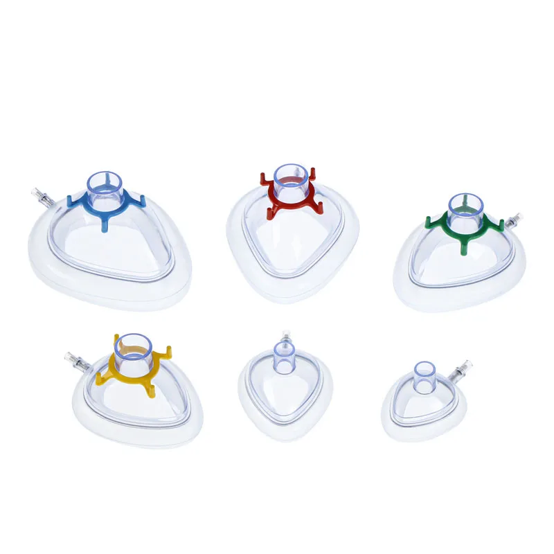 PVC Air Cushion Valve Disposable Medical Anesthesia Mask