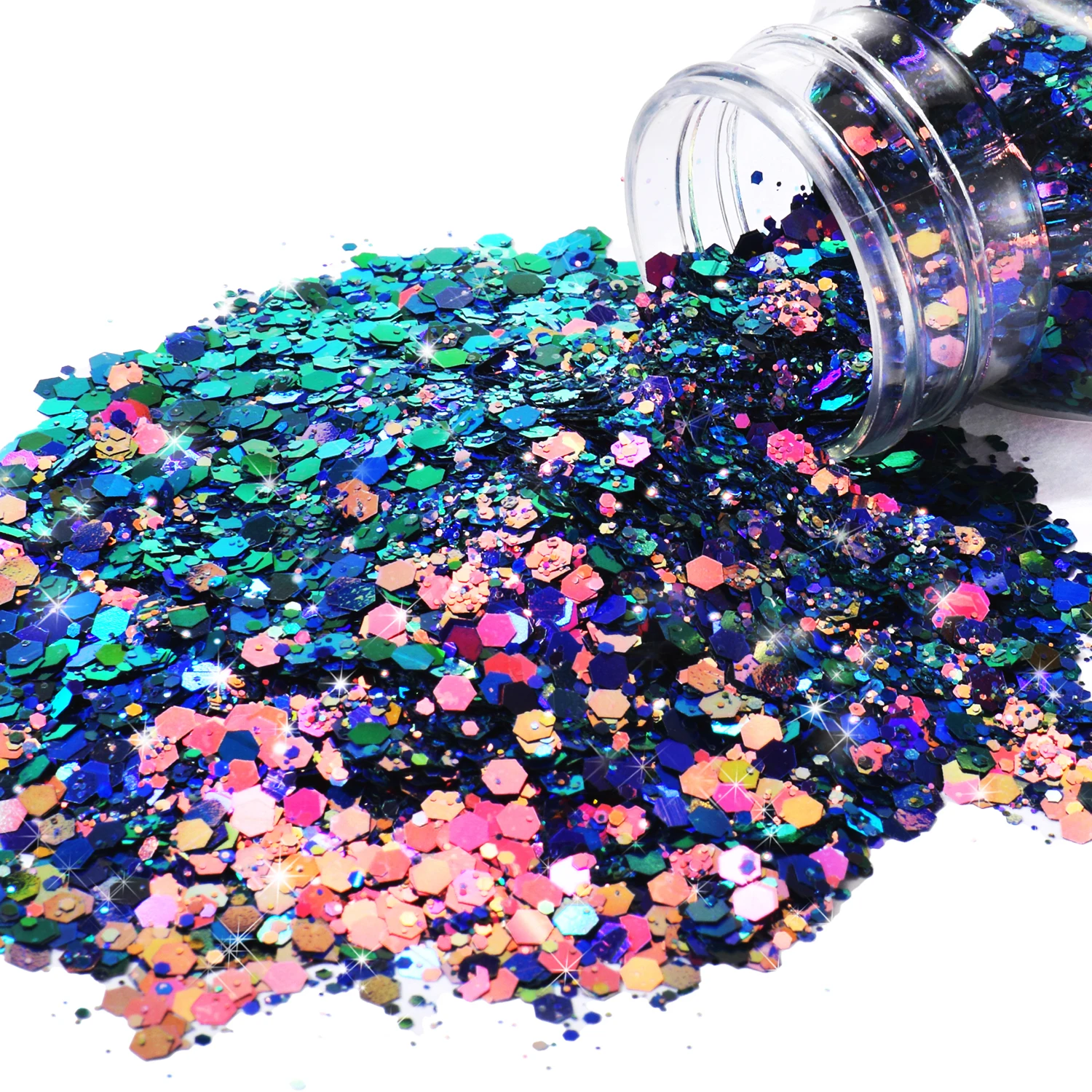 Chameleon Chunky Glitter Color Shift Craft Glitter Powder for Epoxy Resin, Nail, Tumbler, Slime, Phone Case, Party Decor,